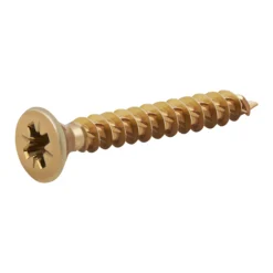 TurboDrive Yellow-passivated Steel Screw (Dia)5mm (L)40mm, Pack Of 500