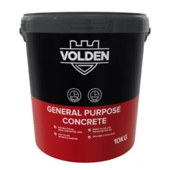 Volden General Purpose Concrete, 10kg Tub - Requires Mixing Before Use -Master Yale Shop volden general purpose concrete 10kg tub requires mixing before use5063022040053 02c scaled