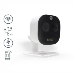 Yale All-in-One Wireless Outdoor Smart IP Camera In Black