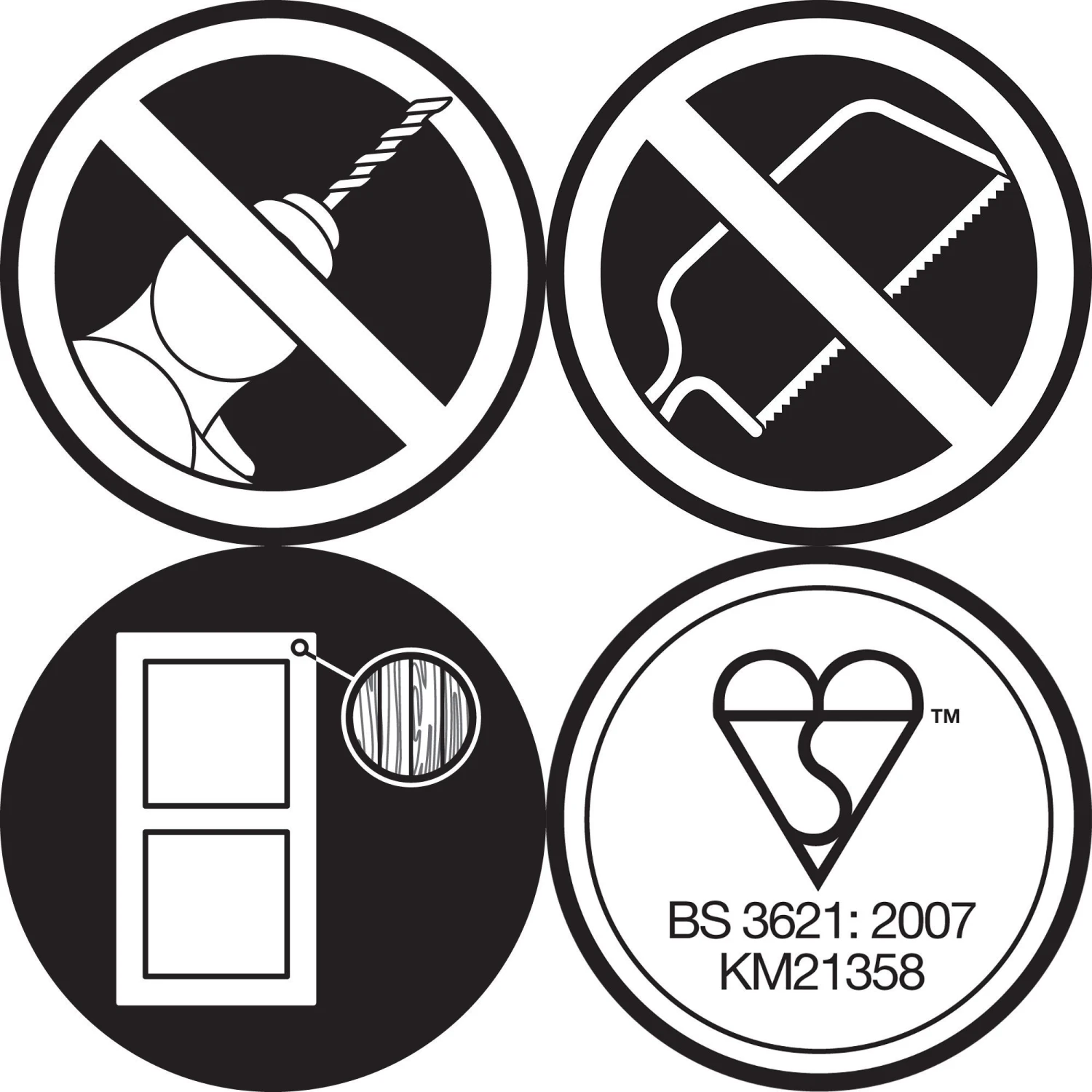 Yale PM560 2.5P 64mm Brass Effect Metal 5 Lever Sashlock 2 Yale PM560 2.5P 64mm Brass Effect Metal 5 Lever Sashlock - Image 2