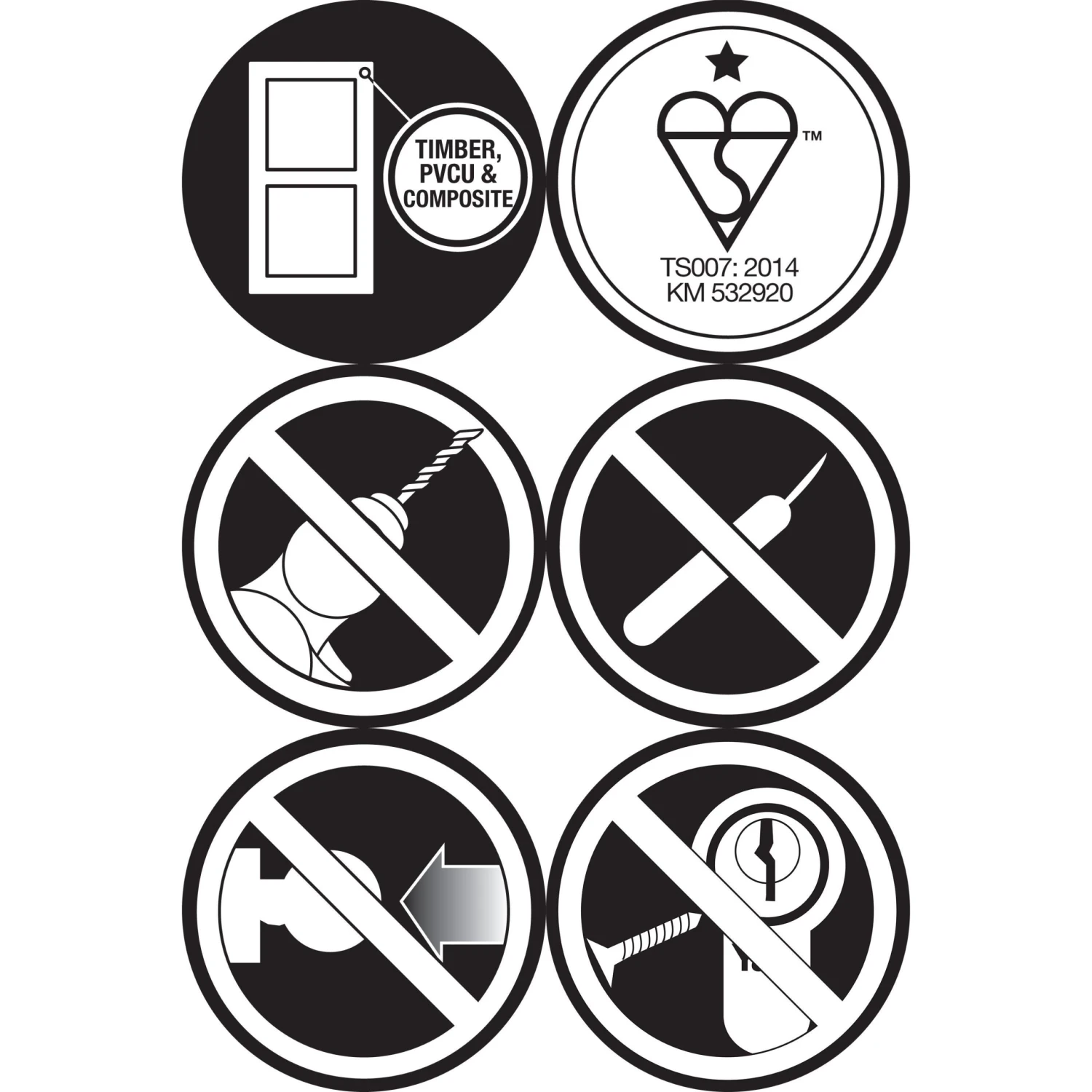 Yale Satin Nickel Effect Single Euro Cylinder Lock, (L)95mm (W)29mm 2 Yale Satin Nickel Effect Single Euro Cylinder Lock, (L)95mm (W)29mm - Image 2