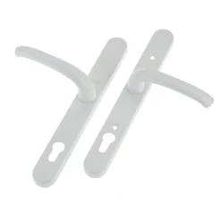 Yale White UPVC Straight Lock Door Handle
